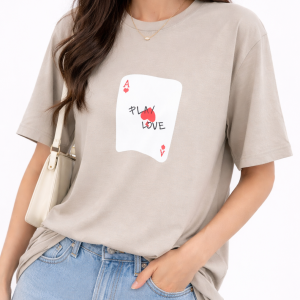 تیشرت پنبه طرح پیک