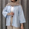 مانتو کادنزا طرح پاپیون و نگیندار - تصویر 7