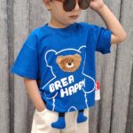 ست تیشرت و شلوارک Bear Happy
