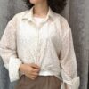 ست دو تکه شومیز پلنگی شیشهای و تاپ (طرح گرهای خاص) - تصویر 8
