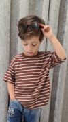 تیشرت پسرانه راه راه ریز - تصویر 5
