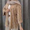 مانتو شیک طرح ALO با جزئیات نگین - تصویر 6