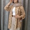 شومیز مانتویی اسلپ هریس طرح اسب - تصویر 4