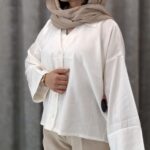 مانتو باکسی مدل پری مودال (زنانه) - تصویر 8