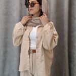 شومیز مجلسی نگین‌دار طرح آبشاری (زنانه) - تصویر 3
