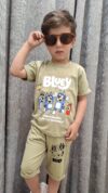 ست تیشرت و شلوارک بچگانه طرح BLUFY - تصویر 3