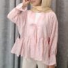 شومیز عروسکی شیشه‌ای طرح Miu نگین‌دار (استایل فانتزی و خاص) - تصویر 3