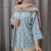 مانتو شیک طرح ALO با جزئیات نگین - تصویر 5