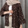 مانتو کادنزا طرح پاپیون و نگیندار - تصویر 4