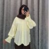 شومیز طرح جین پارچه چروک آستین مچ فانتزی - تصویر 10