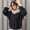 مانتو باکسی مدل پری مودال - تصویر 3
