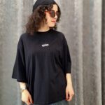 تیشرت پنبه‌ای طرح ALO (زنانه) - تصویر 2