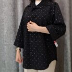 مانتو بنزی طرح اکلیلی شیک