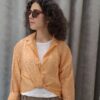 ست دو تکه شومیز پلنگی شیشهای و تاپ (طرح گرهای خاص) - تصویر 2