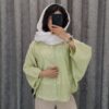 شومیز مانتویی مدل پانچ پارچه اسلپ (تنخور آزاد و خنک) - تصویر 7