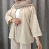 مانتو کادنزا طرح پاپیون و نگیندار - تصویر 3