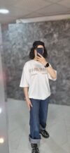 تیشرت لانگ طرح Miu Miu (استایل برند و قواره آزاد) - تصویر 5