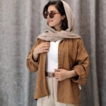 شومیز مجلسی نگین‌دار طرح آبشاری (زنانه) - تصویر 7