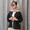 شومیز مجلسی نگیندار طرح آبشاری - تصویر 6