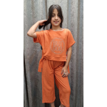 ست تیشرت و شلوار نگینی(بچگانه) - تصویر 5