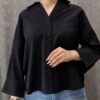 مانتو پری شیشهای یقه شکاری