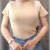 بادی تیشرتی دخترانه کرپ کش - تصویر 2