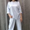 ست تیشرت و شلوار OFF (زنانه)
