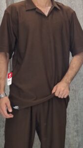 ست تیشرت یقه‌دار و شلوار مردانه کلاسیک(مردانه) - تصویر 4