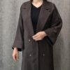 مانتو شانتون بلند پشتدکمه (زنانه) - تصویر 6