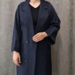 مانتو شانتون بلند پشت‌دکمه (زنانه)