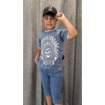 ست تیشرت و شلوارک لی شیکو (Lion Design)(بچگانه)