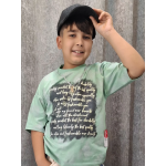 تیشرت کتیبه زنجیردار(Lash Style) (بچگانه). - تصویر 2