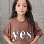 تیشرت اسپرت طرح YES (بچگانه)