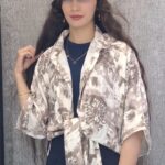 شومیز گره‌ای گلدار(زنانه)