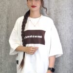 ست تیشرت و شلوار سفید(زنانه)