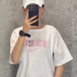 تیشرت کراپ استیج صورتی(زنانه)