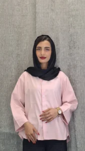 مانتو شومیز «دل‌سا» با یقه دلبری(زنانه) - تصویر 4