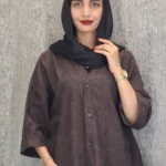 مانتو «پری» طرح یقه دلبری(زنانه)