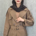 مانتو بارانی کمردار(زنانه)