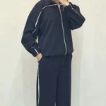 ست دوتکه سوییشرت و شلوار دابل ضخیم مغزی‌دوزی (زنانه)