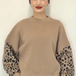 بافت آستین پلنگی(زنانه)